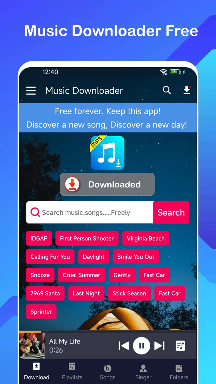 Download Music Mp3 All Songs screenshot