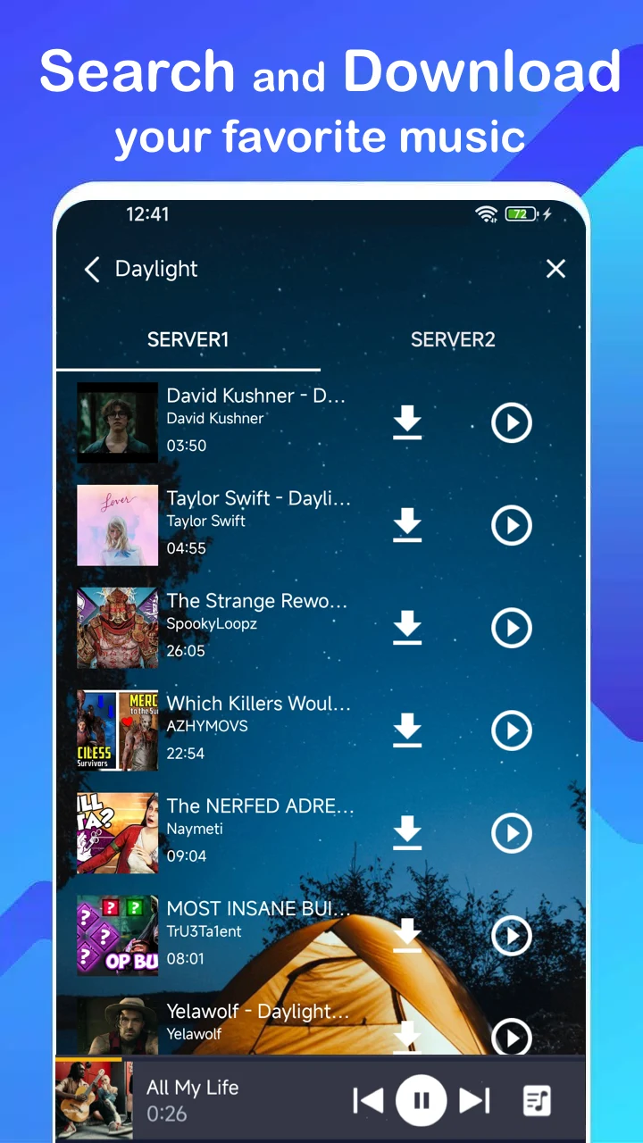 Download Music Mp3 All Songs screenshot