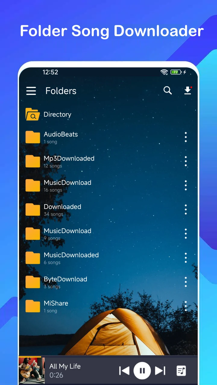 Download Music Mp3 All Songs screenshot
