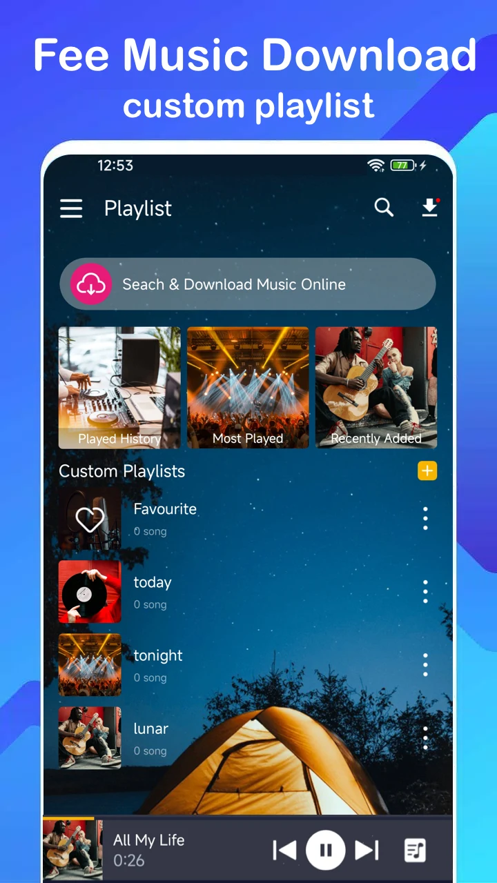 Download Music Mp3 All Songs screenshot