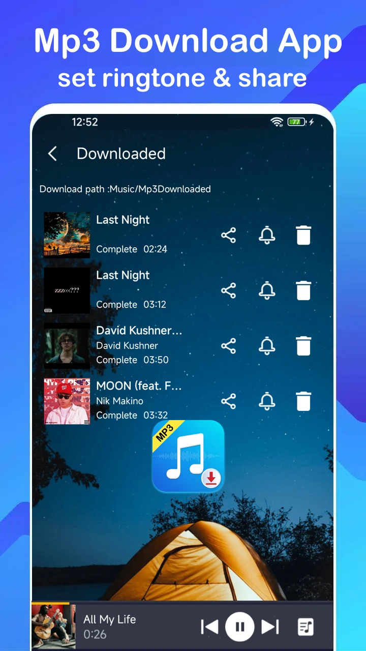 Download Music Mp3 All Songs screenshot